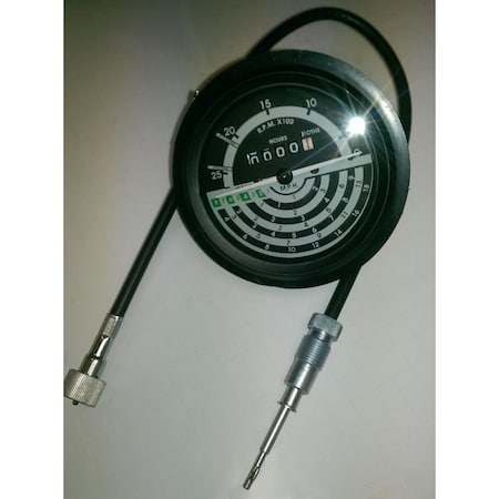 Aic Replacement Parts AL30803 Tractometer 8 Speed Double Needle w/ Cable Fits John Deere Fits JD 1030 AL30803-WCBL